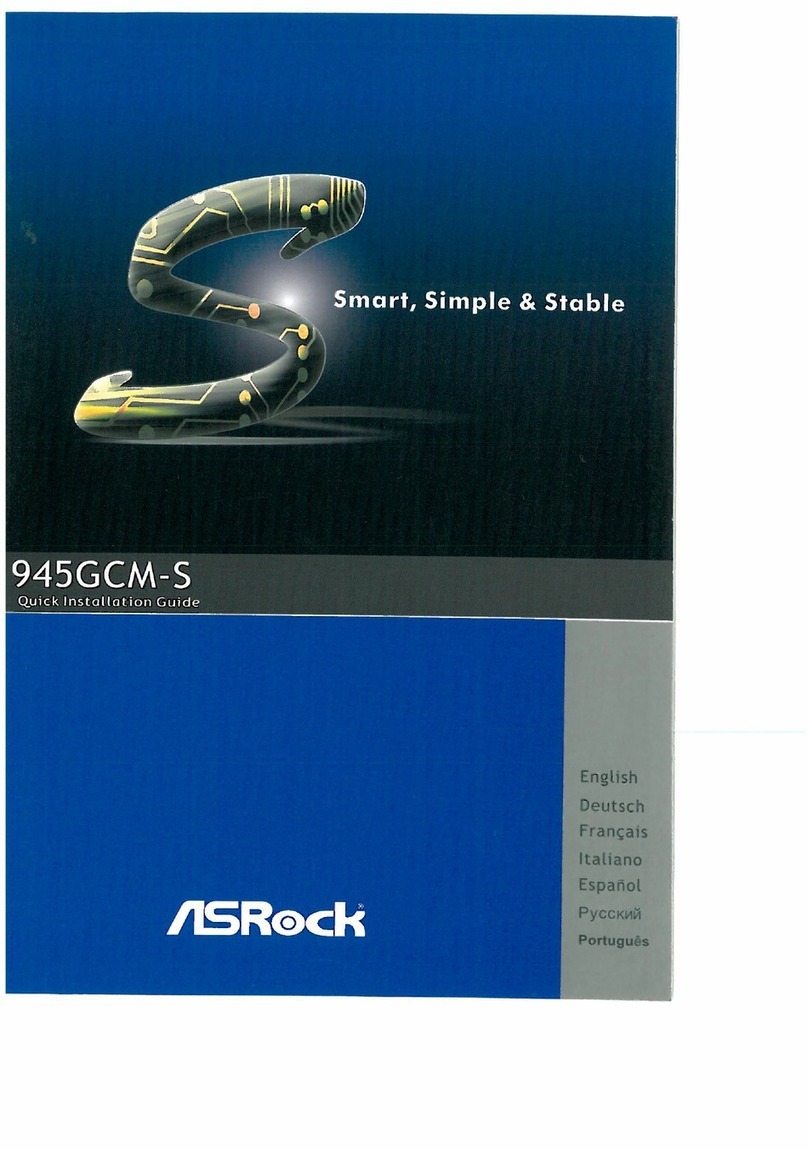 ASROCK 945GCM-S User manual