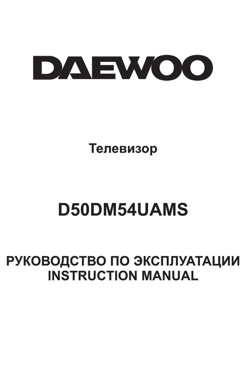 Daewoo D50DM54UAMS User manual