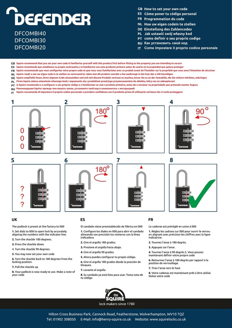 Defender DFCOMBI40 How to set