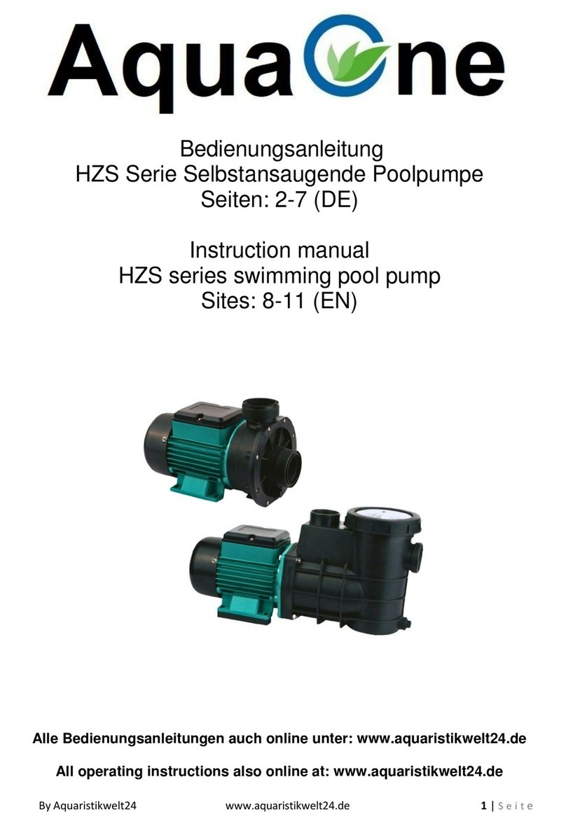 Aqua One HZS Series User manual