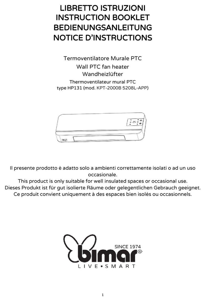 Bimar HP131 User manual