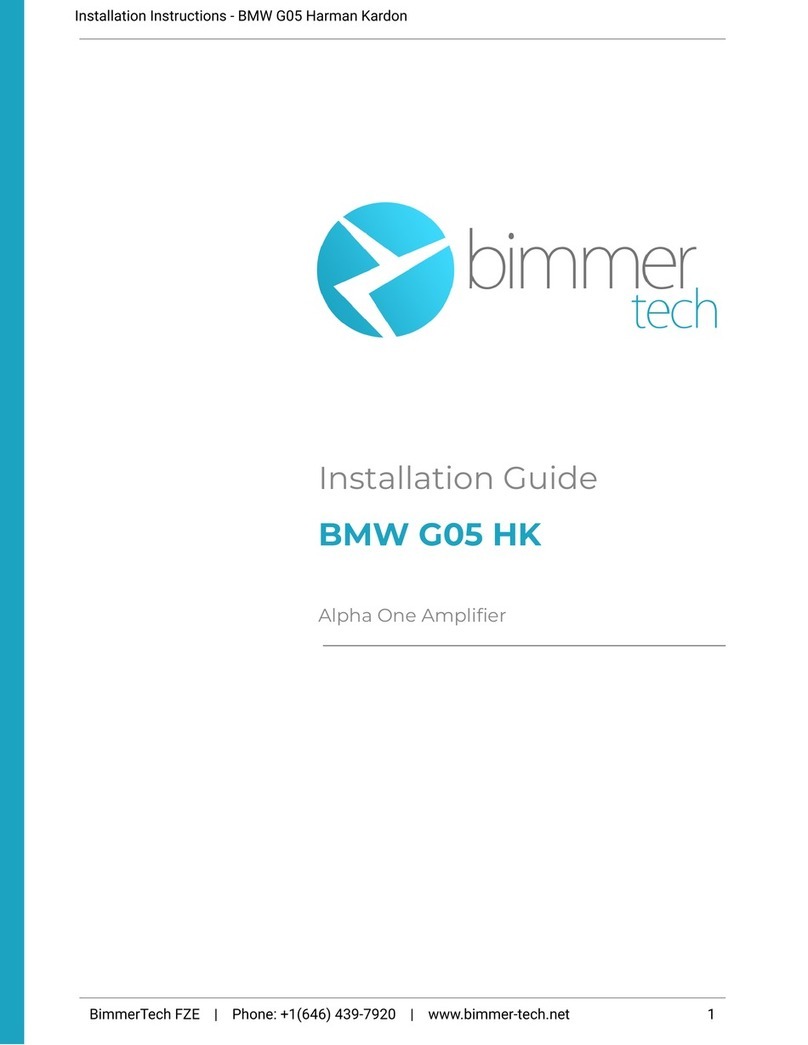 Bimmer Tech BMW G05 HK installation guide