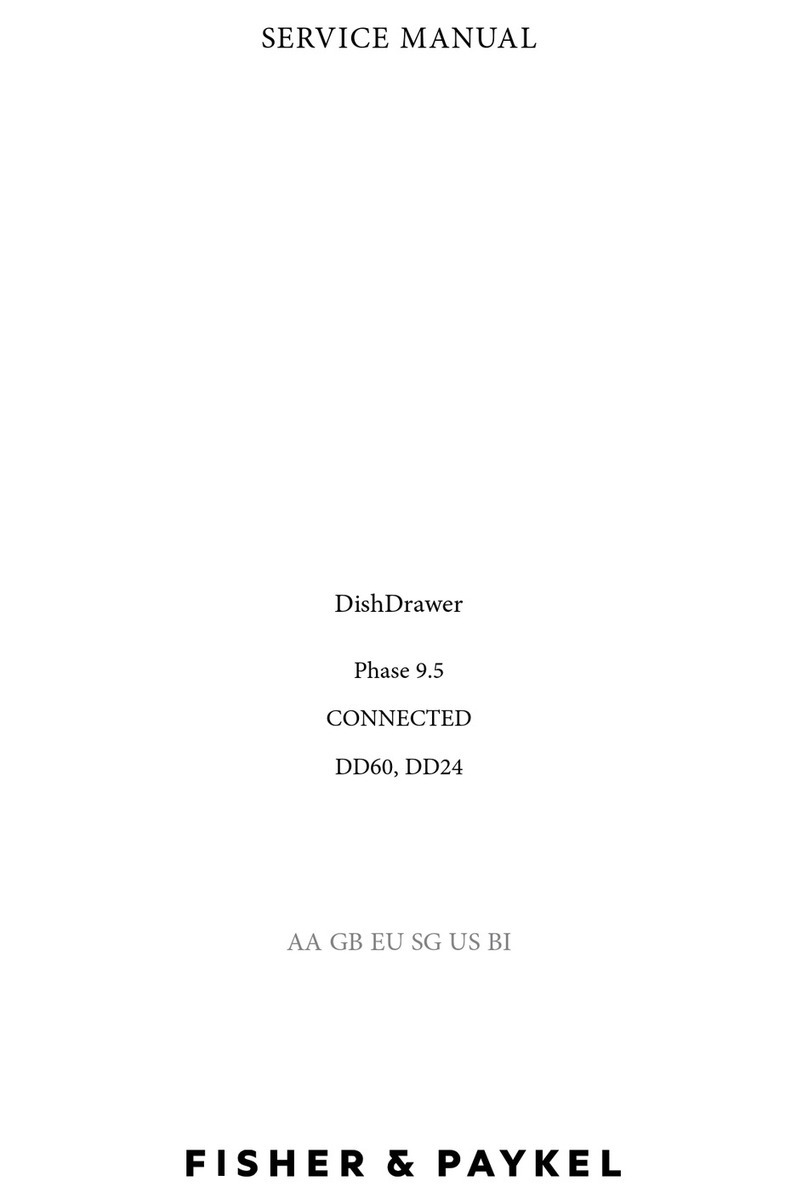 Fisher & Paykel DishDrawer DD60DI9 User manual