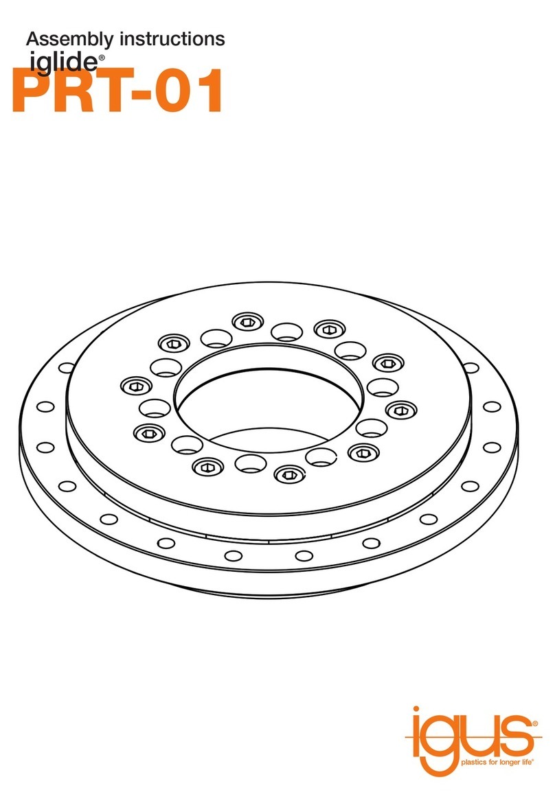 igus iglide PRT-01 User manual