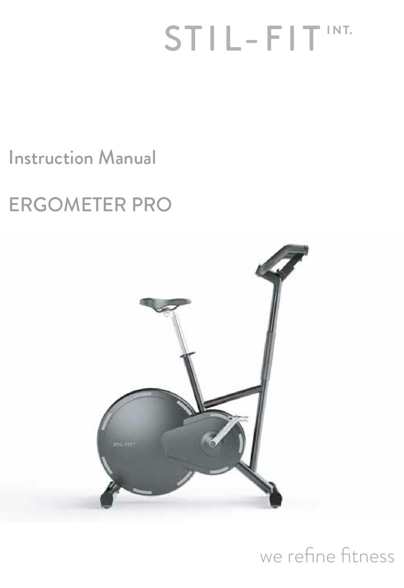 Stil-fit ERGOMETER PRO instruction manual