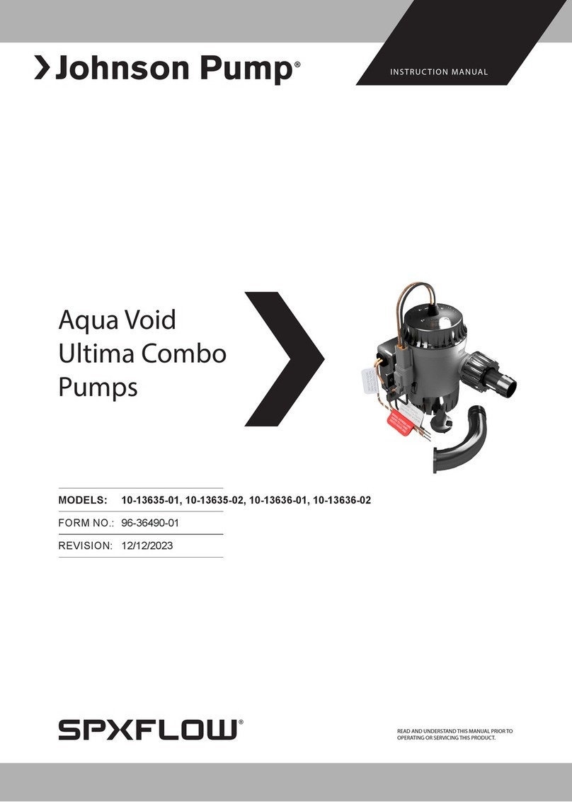SPX FLOW Johnson Pump 10-13635-01 User manual