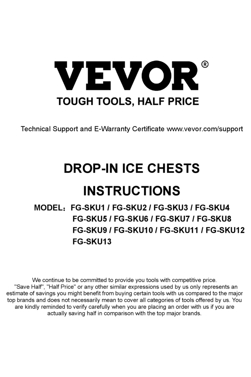 VEVOR G-SKU1 User manual