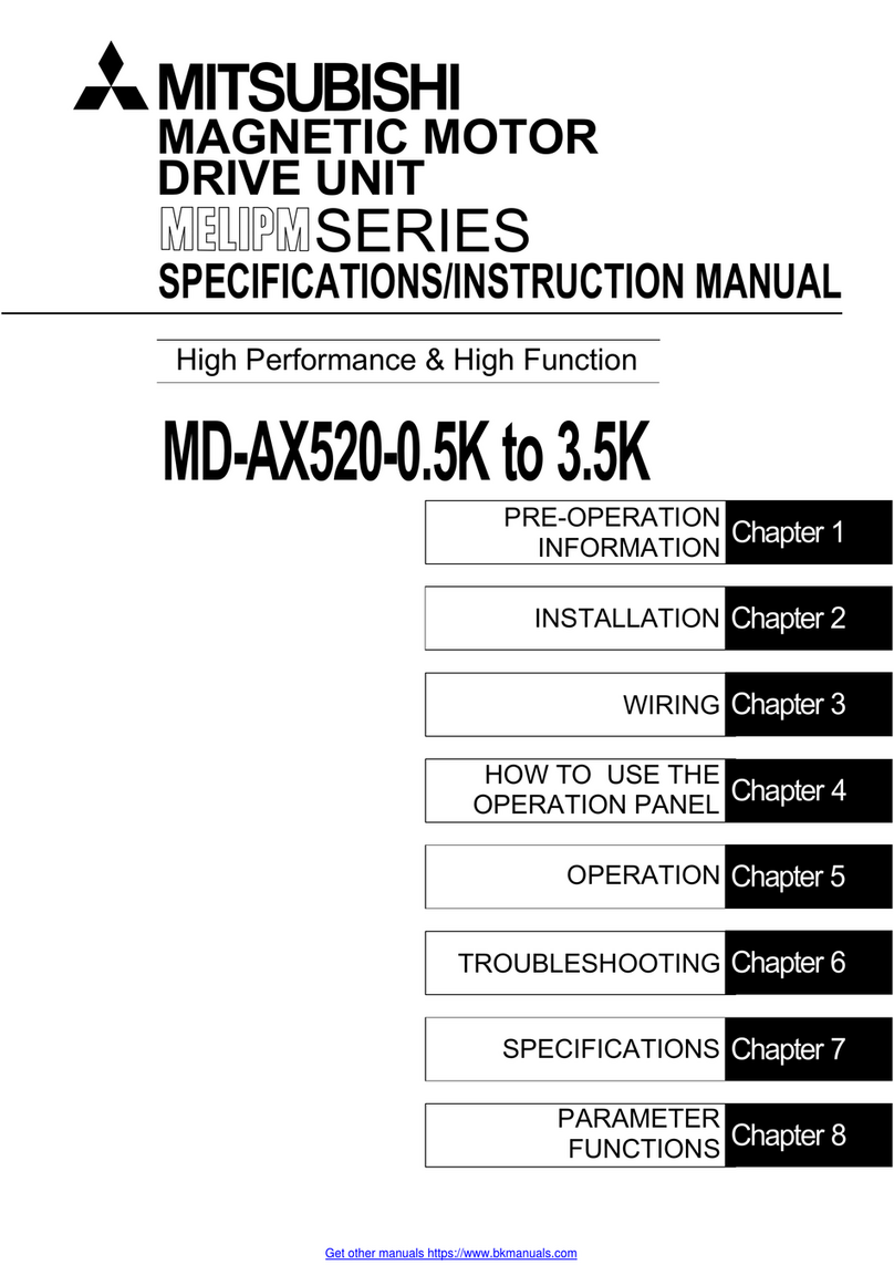 Mitsubishi MELIMP Series User manual