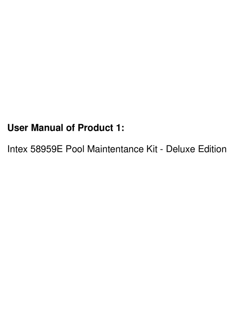 Intex 58959E Deluxe Edition User manual