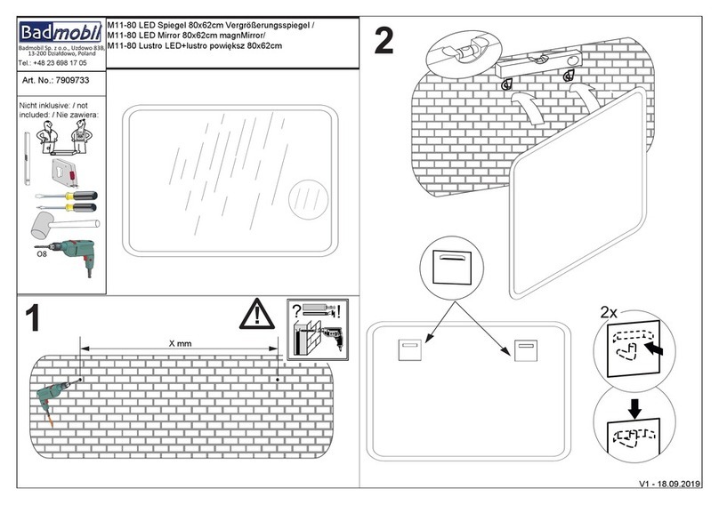 Badmobil M11-80 Assembly instructions Badmobil M11-80 Assembly instructions