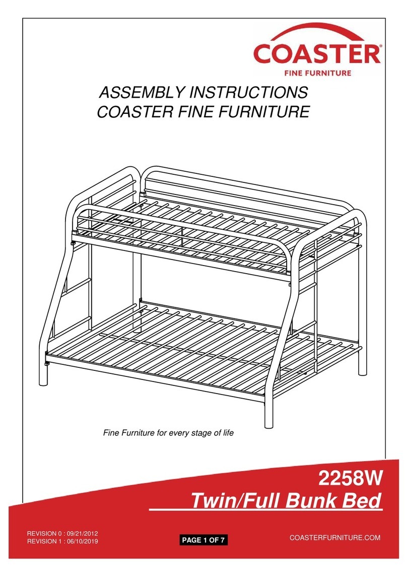 Coaster 2258W User manual Coaster 2258W User manual