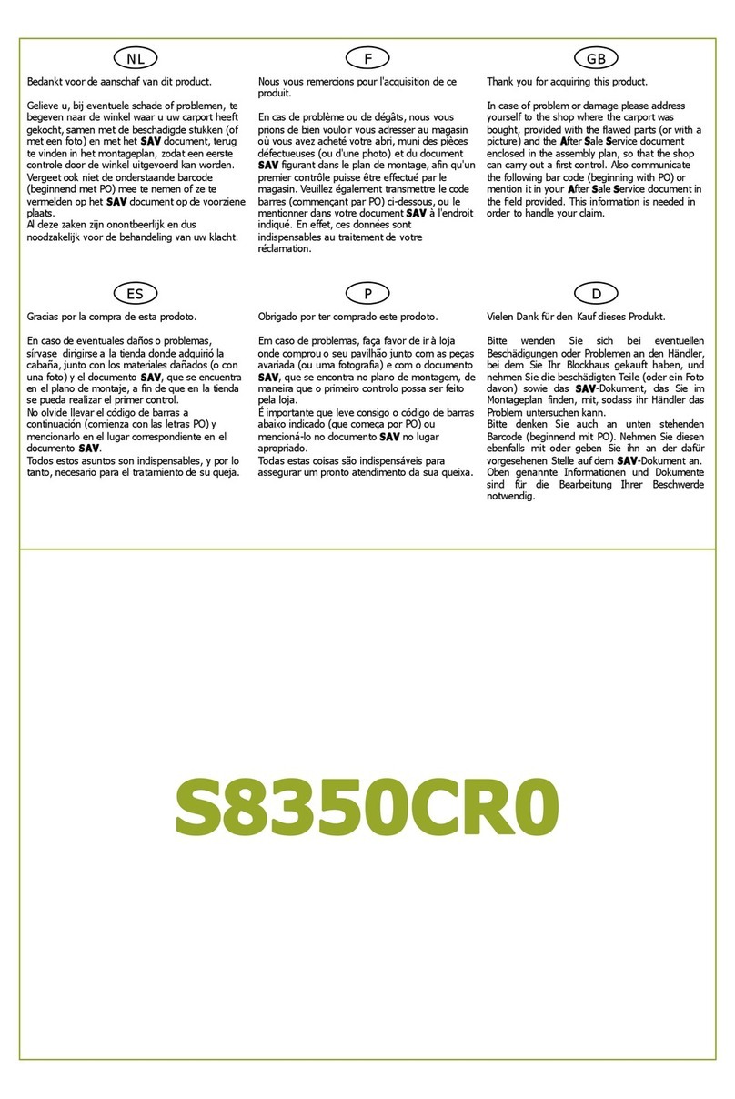 Solid S8350CR0 User manual