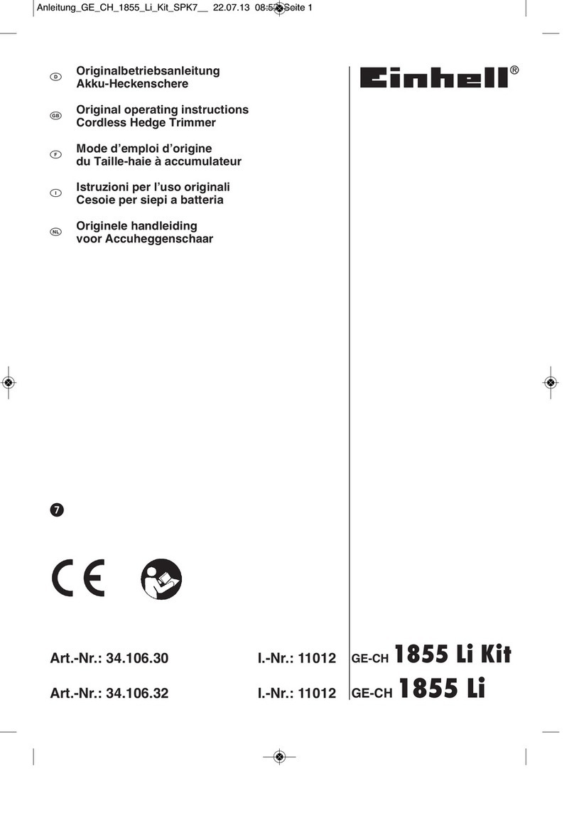 EINHELL 34.106.30 User manual