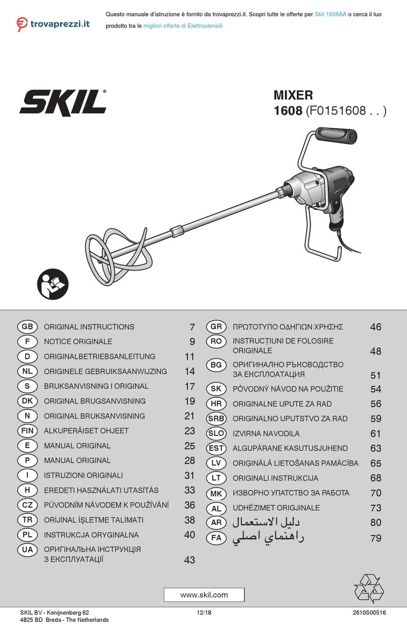 Skil 1608AA User manual