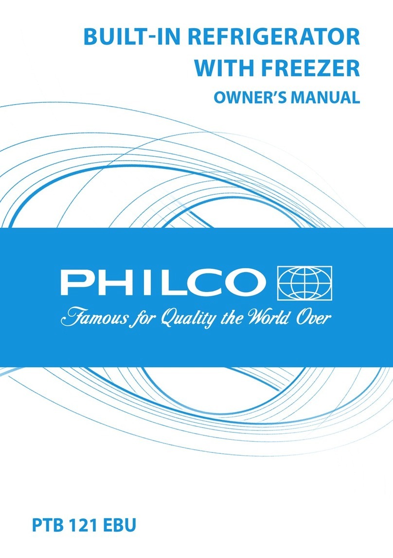 Philco PTB 121 EBU User manual