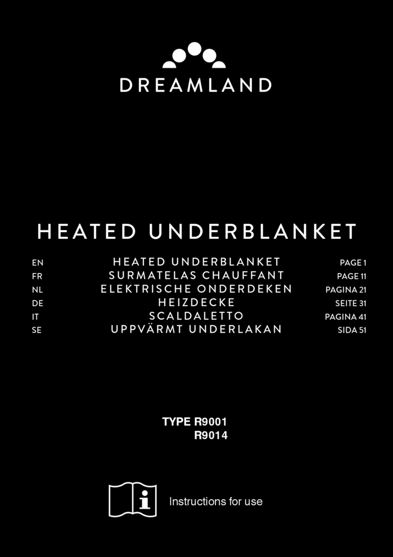 Dreamland R9001 Instructions for use