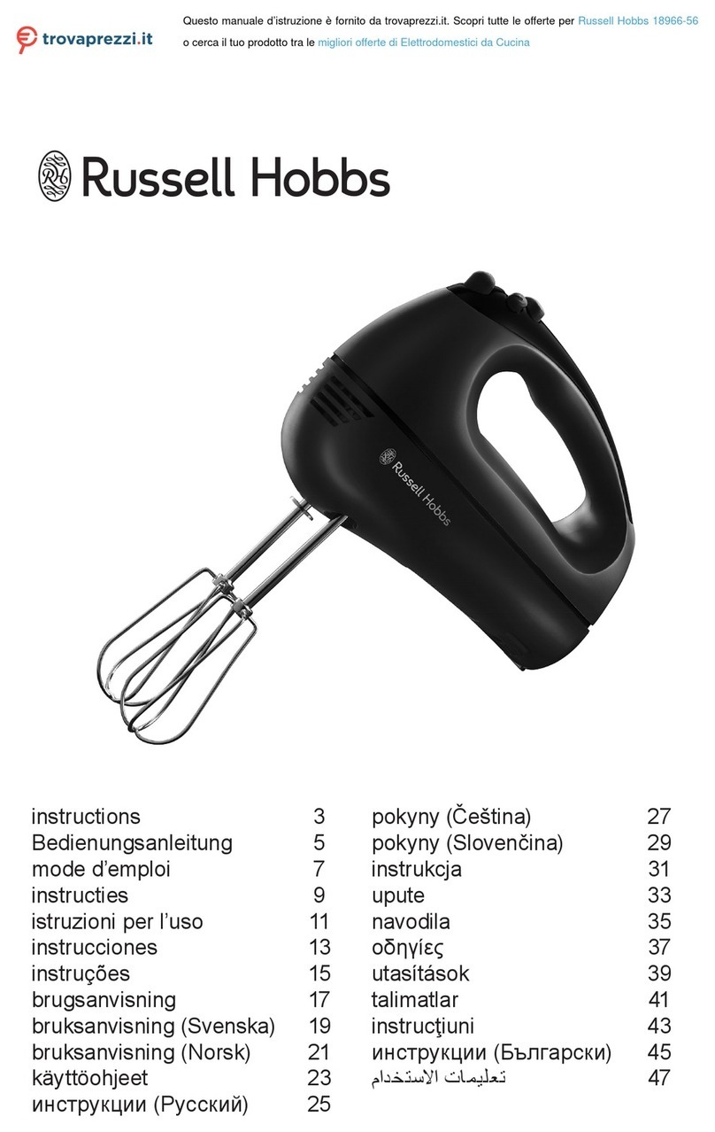 Russell Hobbs 18966-56 instructions