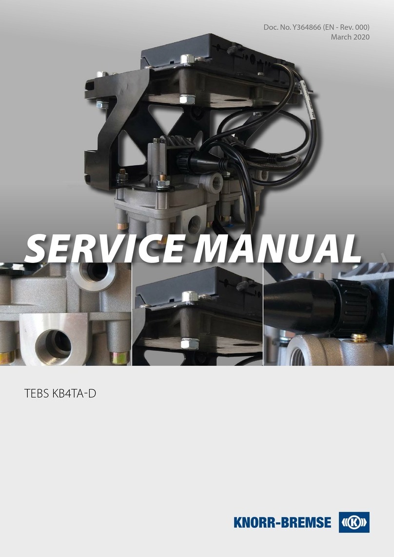 Knorr-Bremse TEBS KB4TA-D Service manual