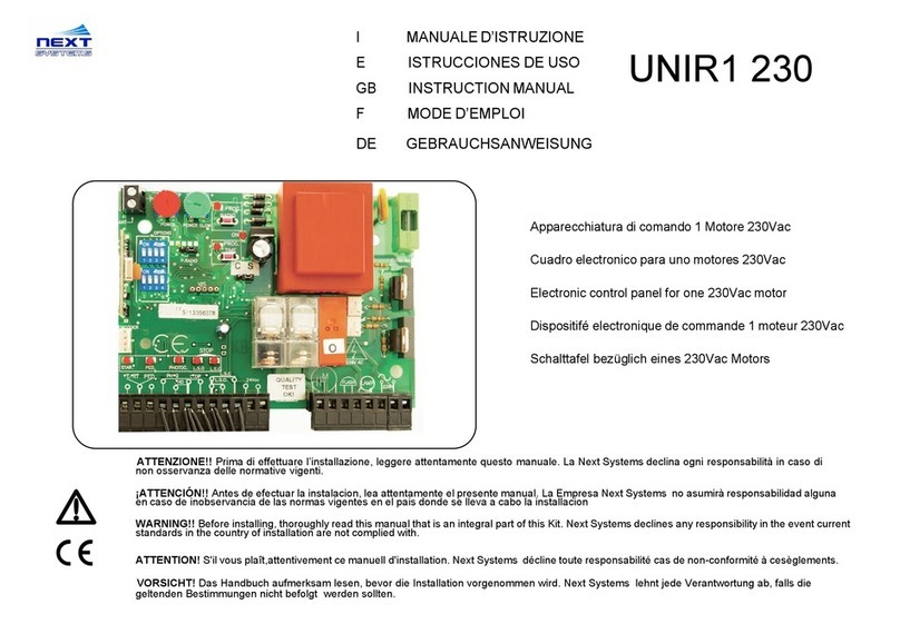 Next Systems UNIR1 230 User manual