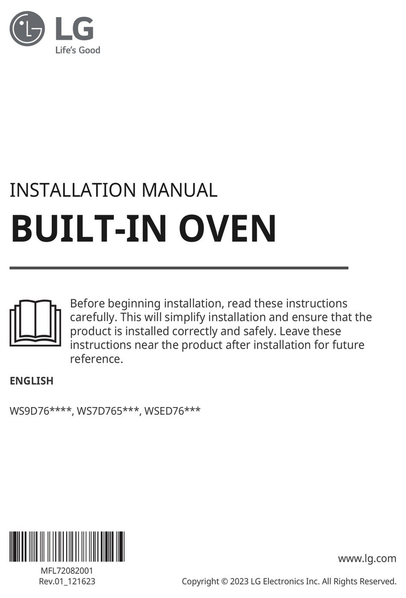 LG WSED76 Series User manual