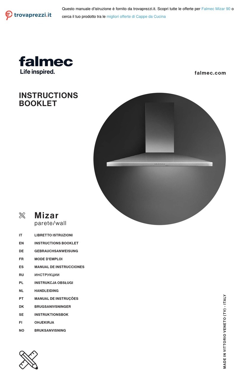 FALMEC Mizar 90 User manual