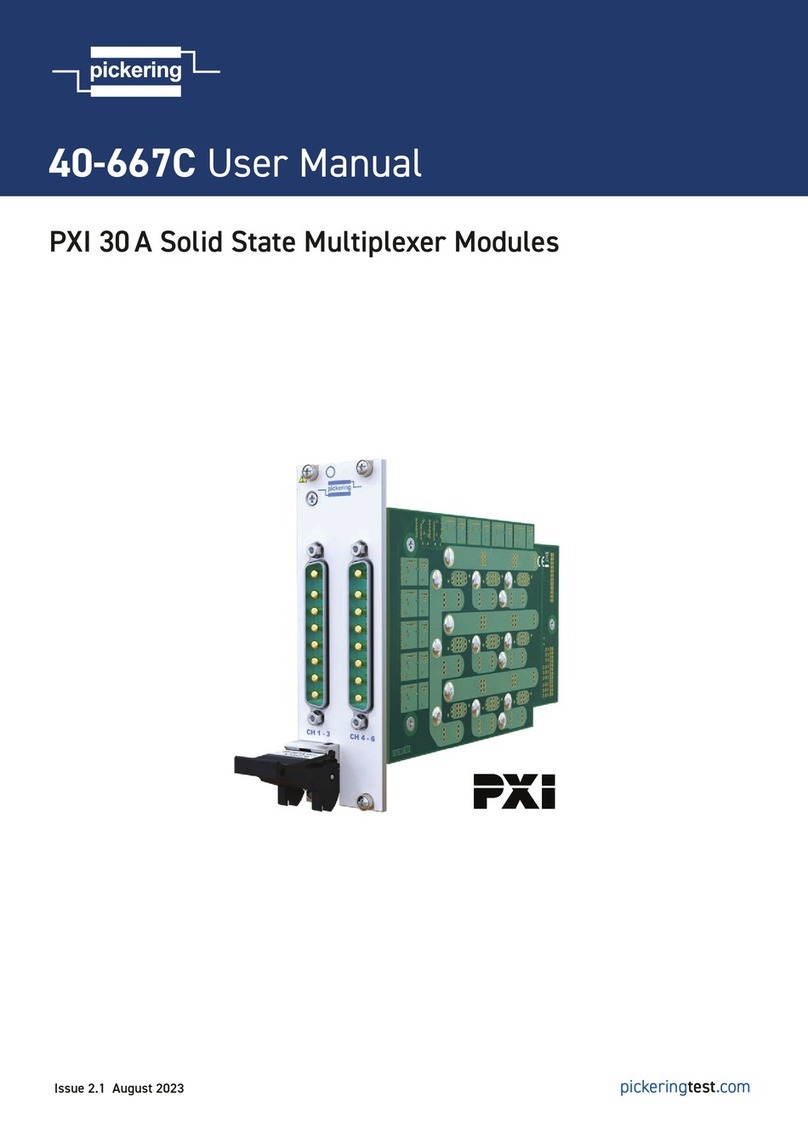 Pickering 40-667C user manual