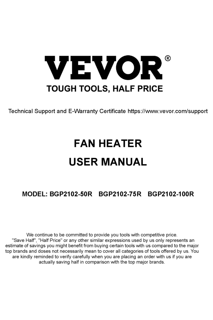 VEVOR BGP2102-50R user manual