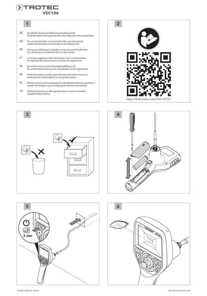 Trotec VSC106 User manual