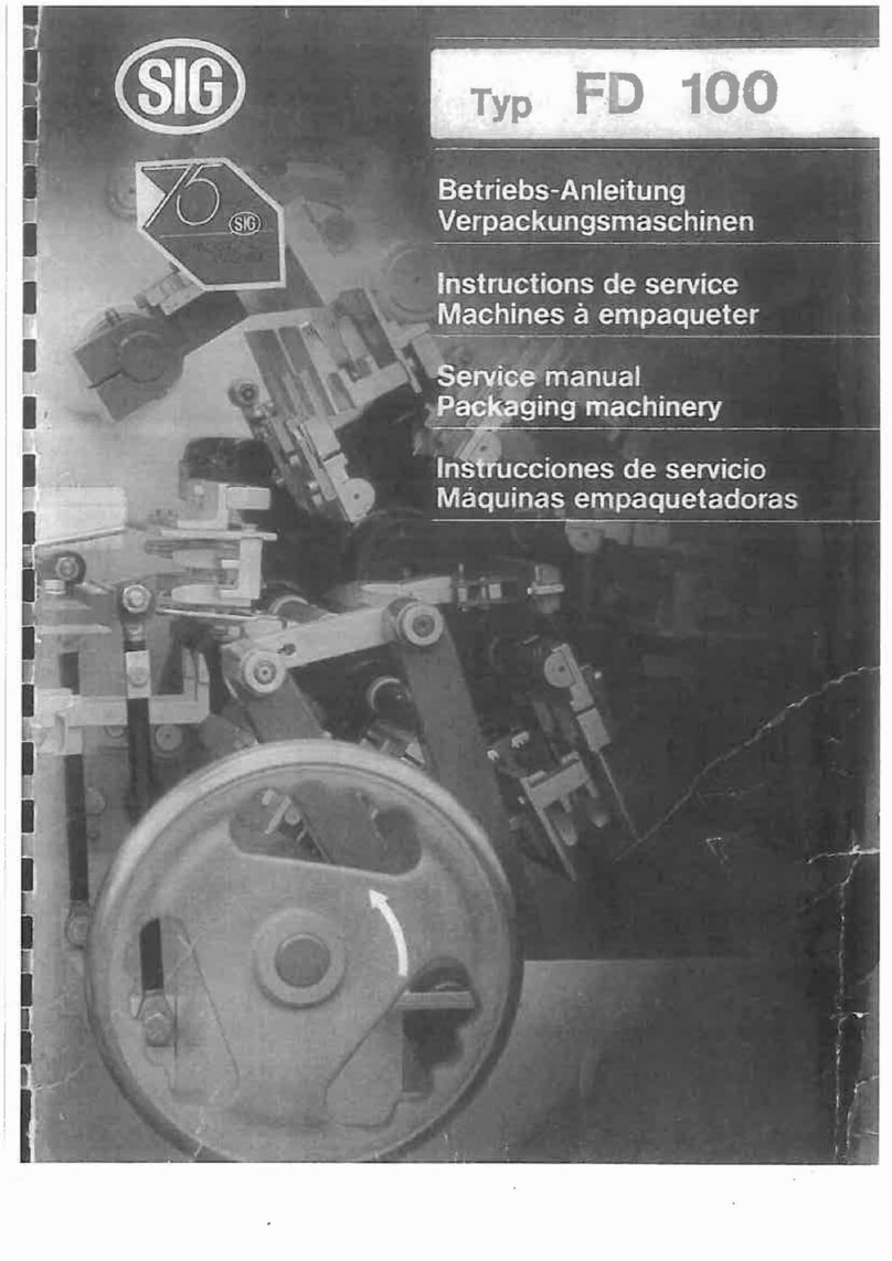 SIG FD 100 Service manual