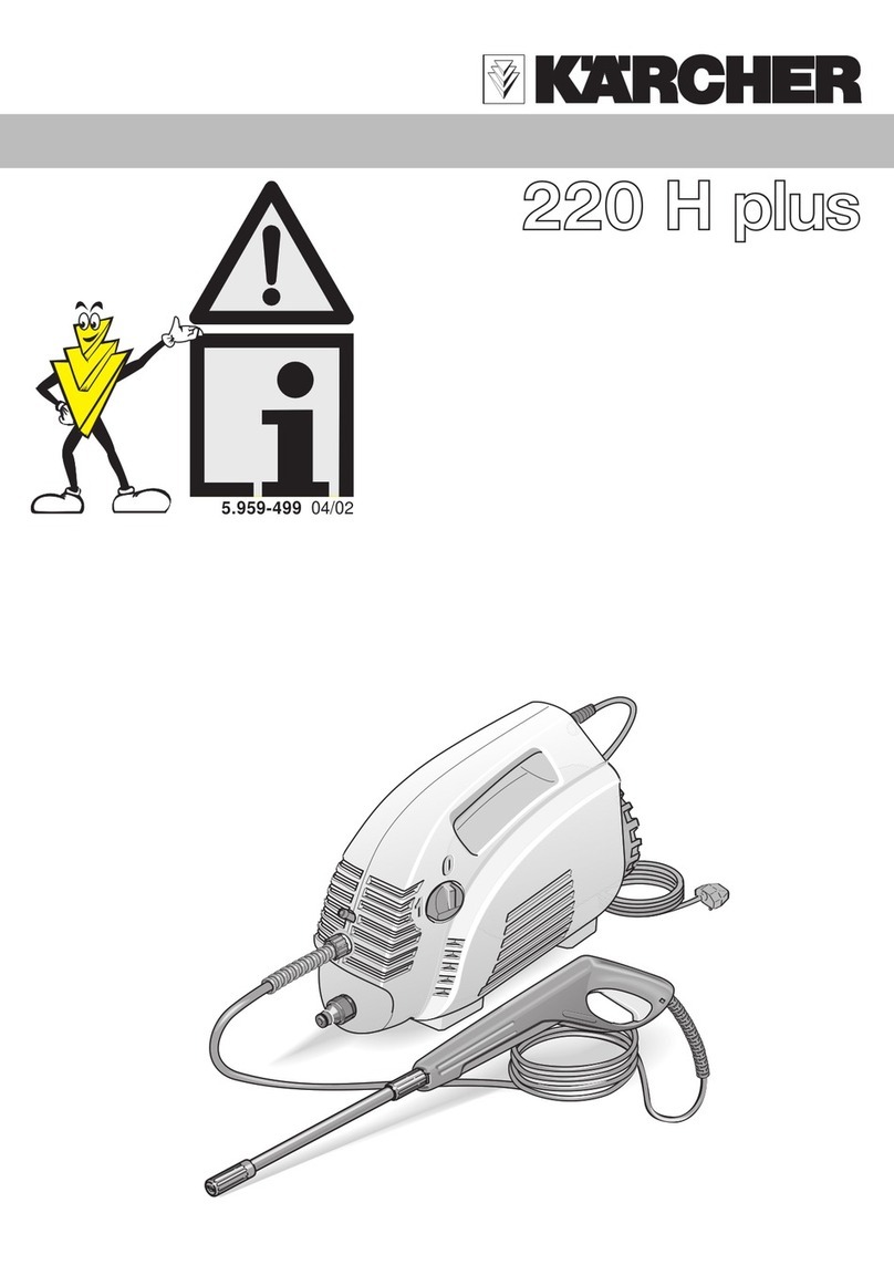 Kärcher 220 H plus User manual