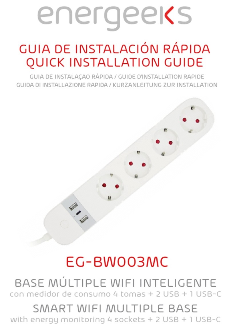 Energeeks EG-BW003MC Quick installation guide Energeeks EG-BW003MC Quick installation guide