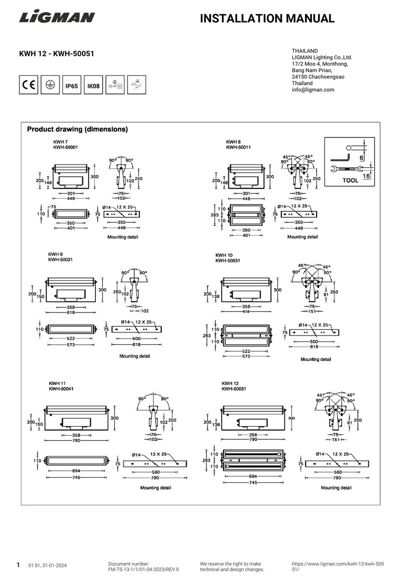 LIGMAN KWH 8 User manual