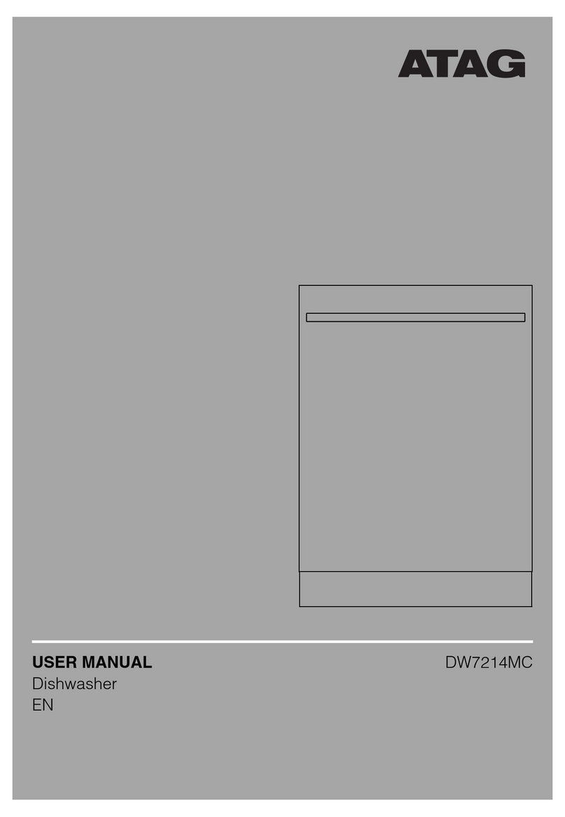 Atag DW7214MC User manual
