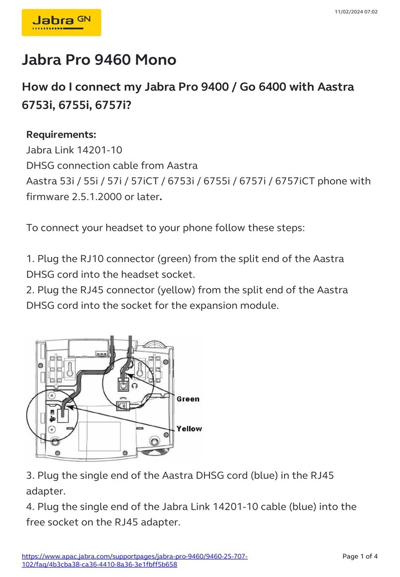 Jabra Pro 9400 How do