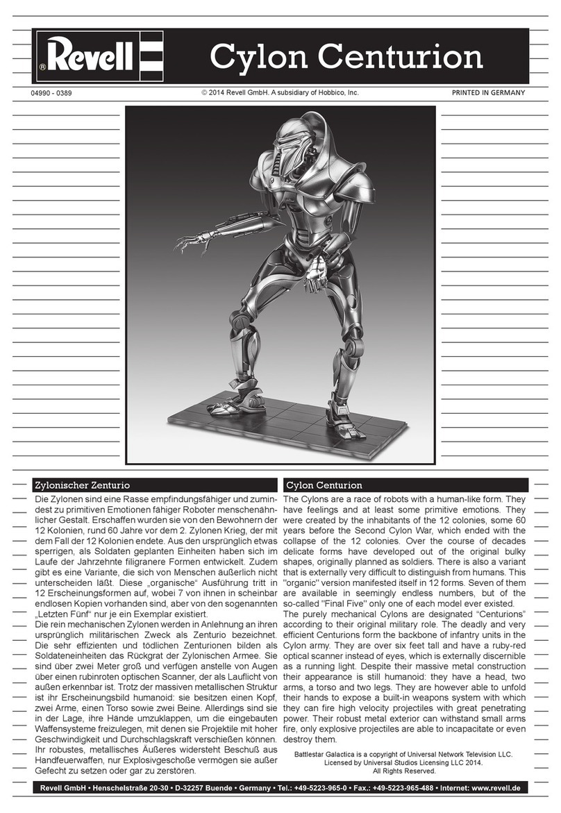 REVELL Cylon Centurion manual