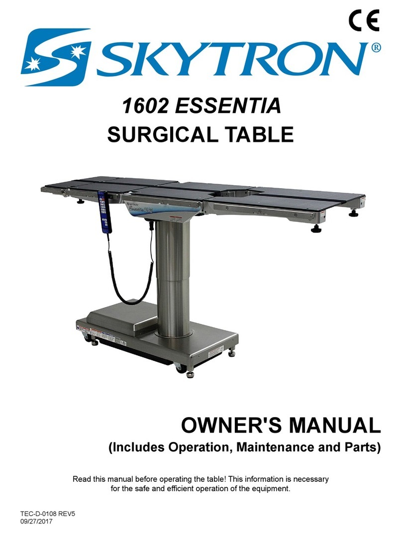 Skytron 1602 ESSENTIA owner's manual