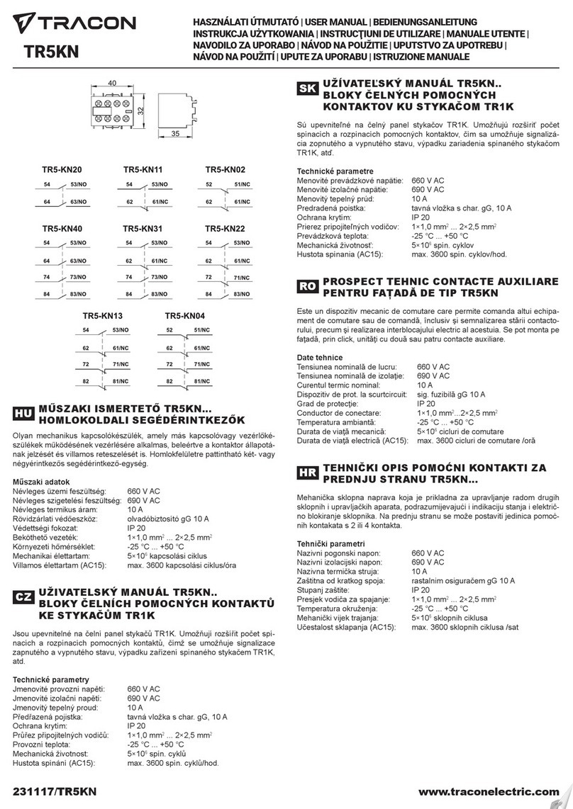 Tracon TR5KN user manual