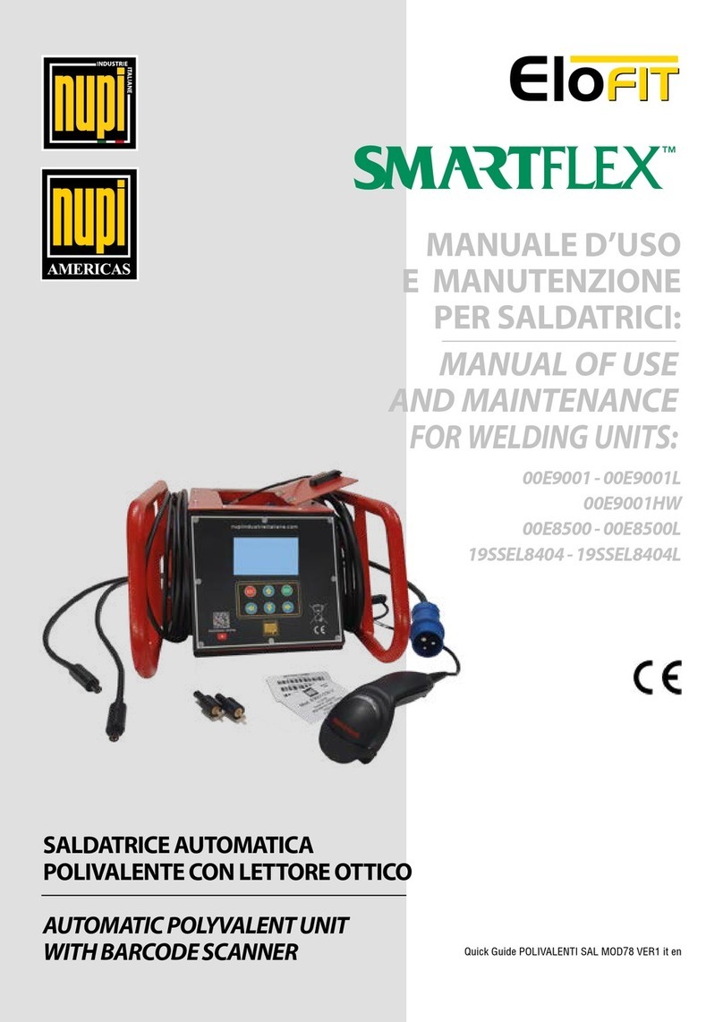 Nupi EloFIT SMARTFLEX 00E9001 Instruction manual