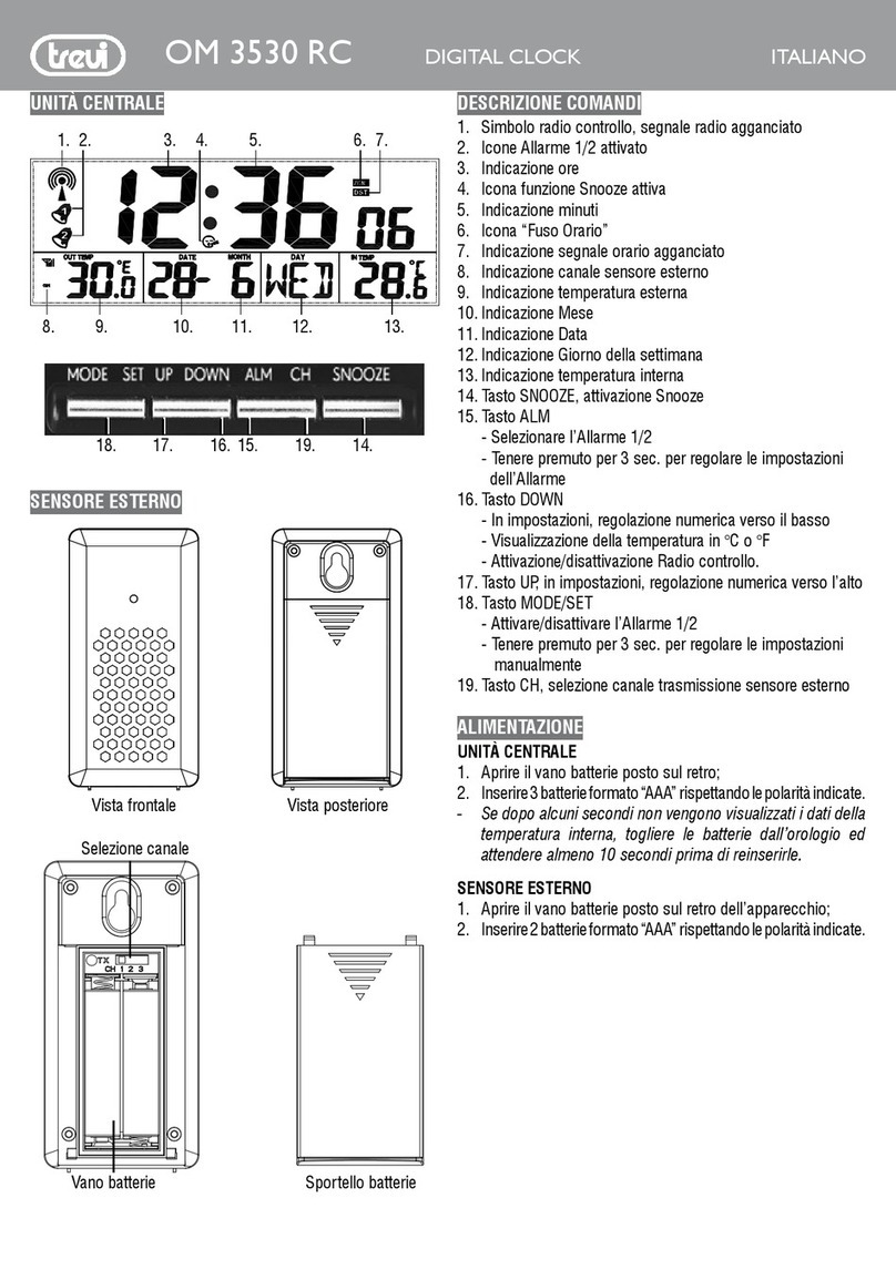 Trevi OM 3530 RC manual