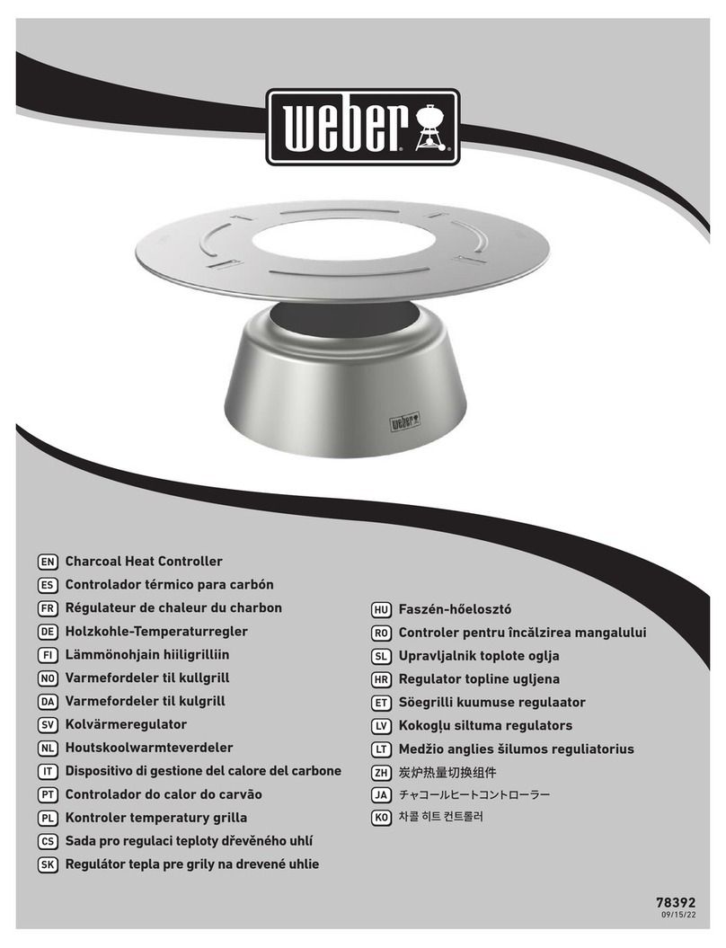 Weber 78392 User manual Weber 78392 User manual