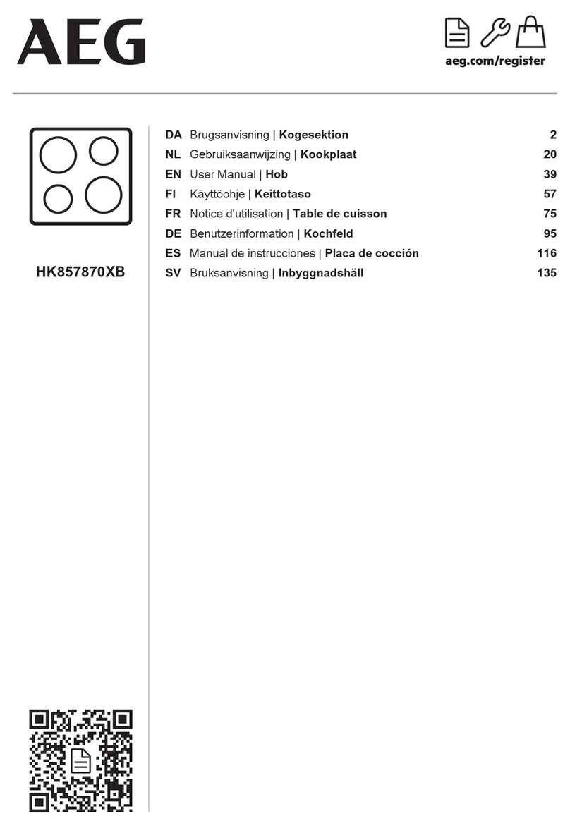 AEG HK857870XB User manual