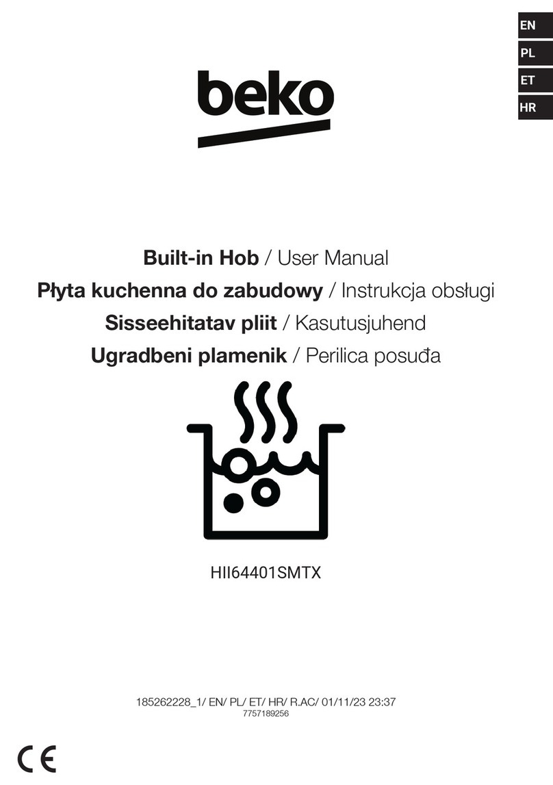 Beko HII64401SMTX User manual