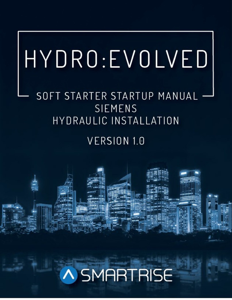 Smartrise HYDRO:EVOLVED Startup manual