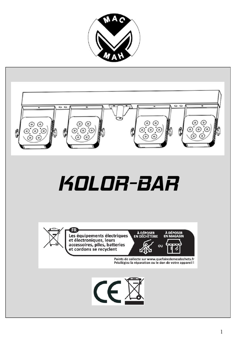 Mac Mah KOLOR-BAR manual