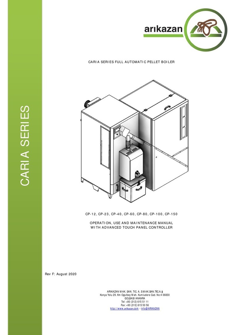 Arikazan CARIA Series Operation, Use and Maintenance Manual Arikazan CARIA Series Operation, Use and Maintenance Manual