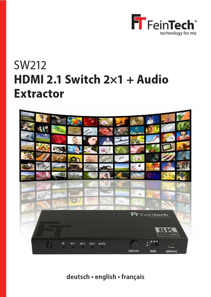 FeinTech SW212 manual