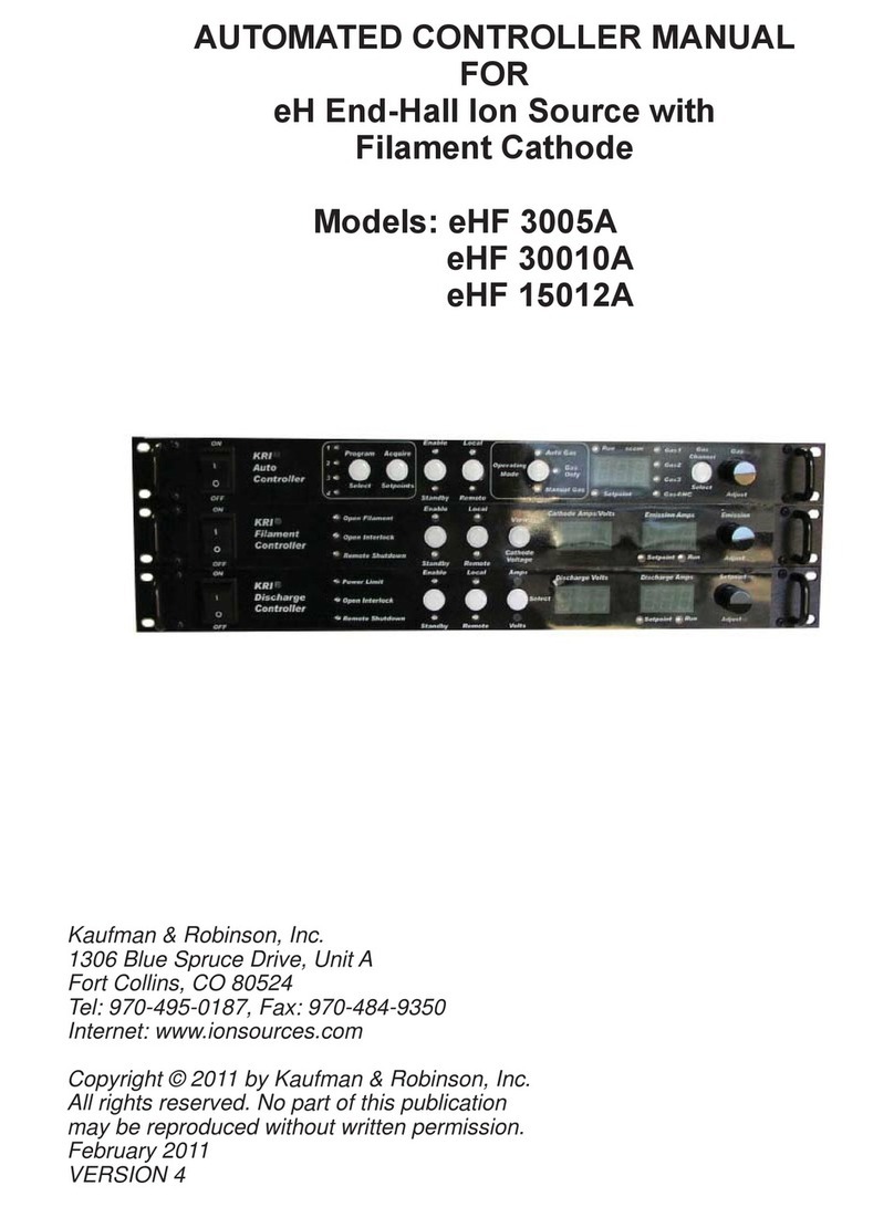 Kaufman & Robinson eHF 3005A manual