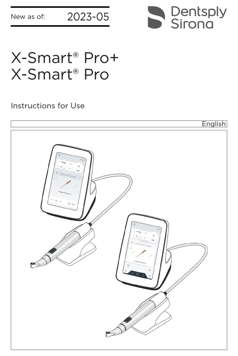 Dentsply Sirona X-Smart Pro Instructions for use