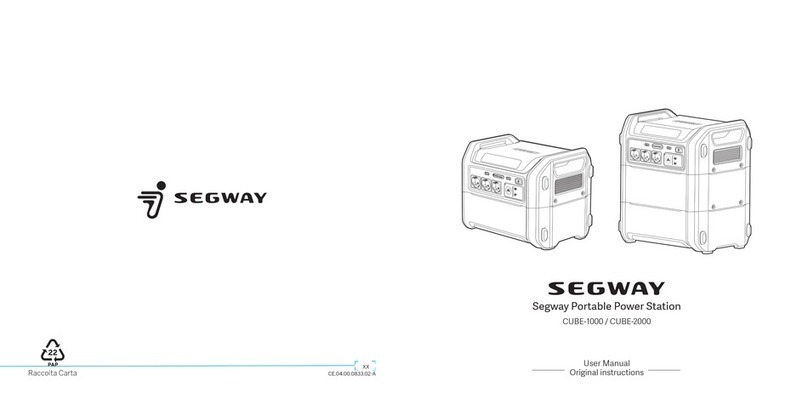 Segway CUBE-1000 user manual