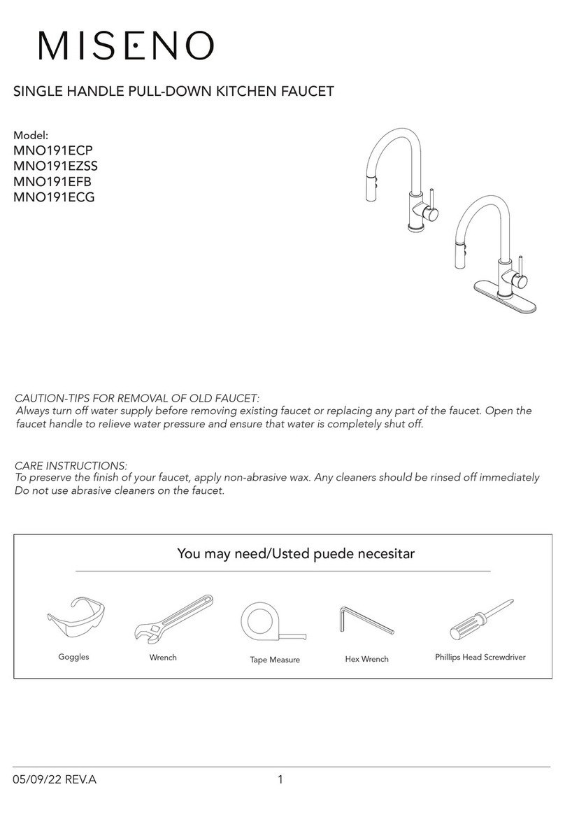 miseno MNO191ECP manual